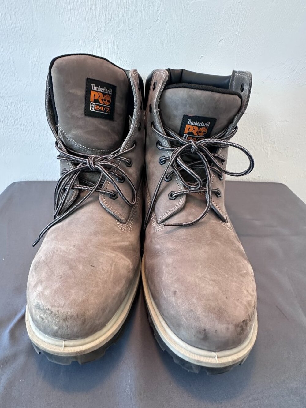 Timberland PRO Direct Attach Waterproof Boots Grey Size 15M